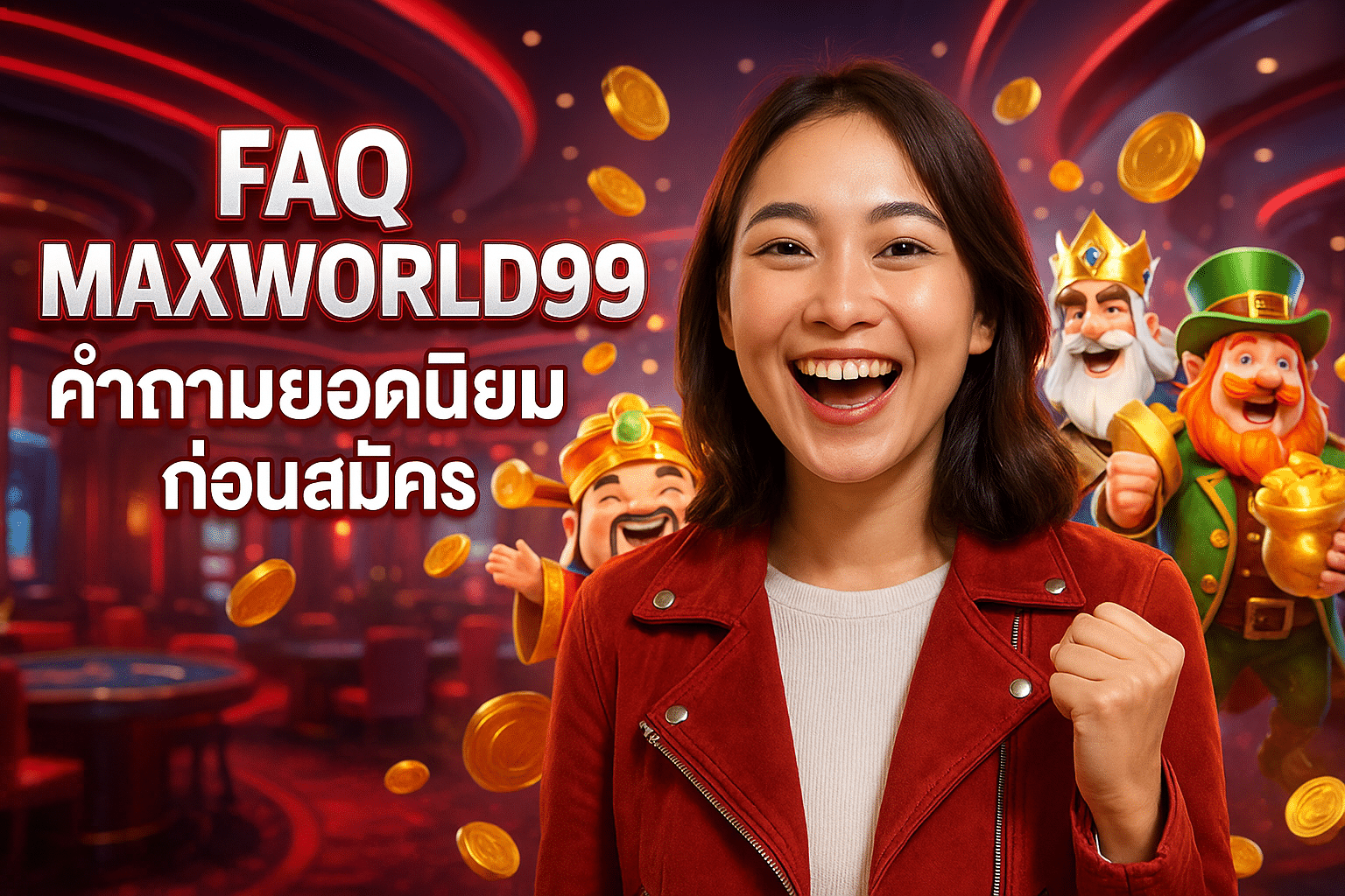 FAQ MAXWORLD99 คำถามยอดนิยมก่อนสมัคร